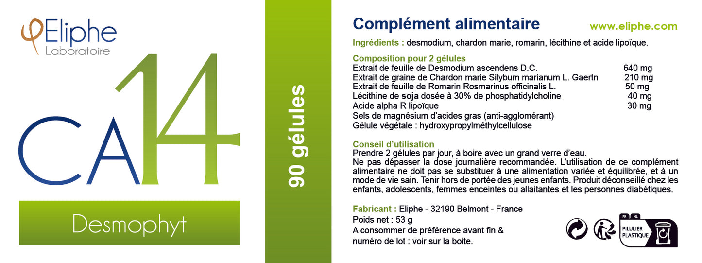 Desmophyt Eliphe CA14 packaging