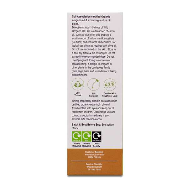 SC Nutra Wildes Oregano-Öl