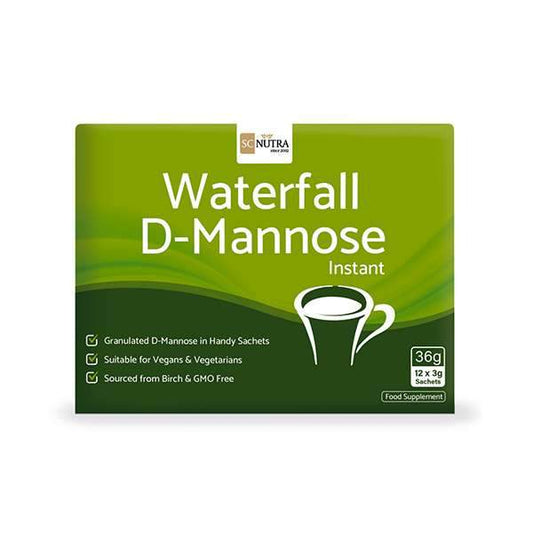 Waterfall D-Mannose Sweet Cures Pulver 12 Beutel
